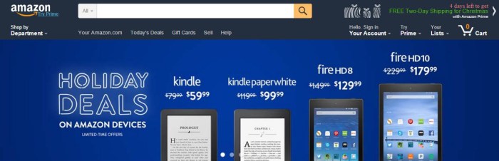 Limited-time gadget offers